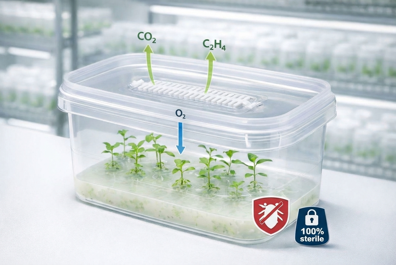 ECO2box filter gas exchange